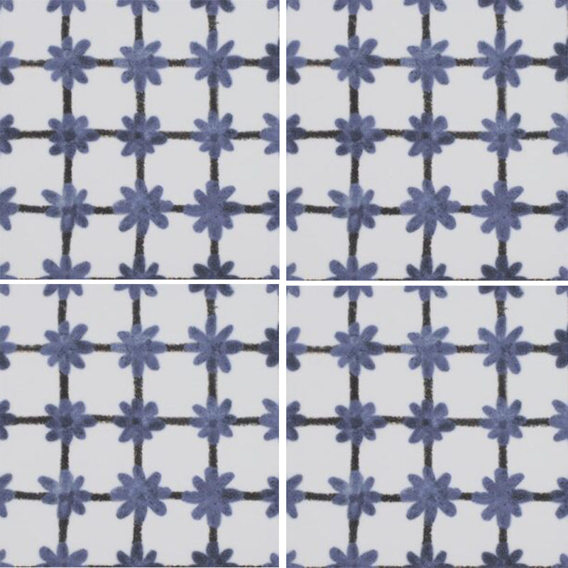 Tappeto 5, 6" x 6" Tile | EMCSOLGTAPPDEC5 | Porcelain Pool Tile by Aquatica