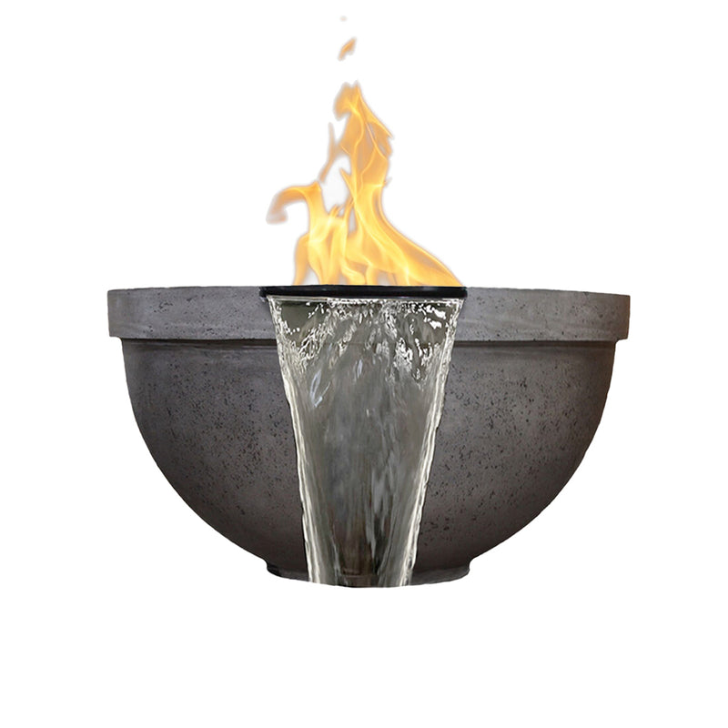 Prism Hardscapes Sorrento Fire/Water Bowl Gas Fire Feature