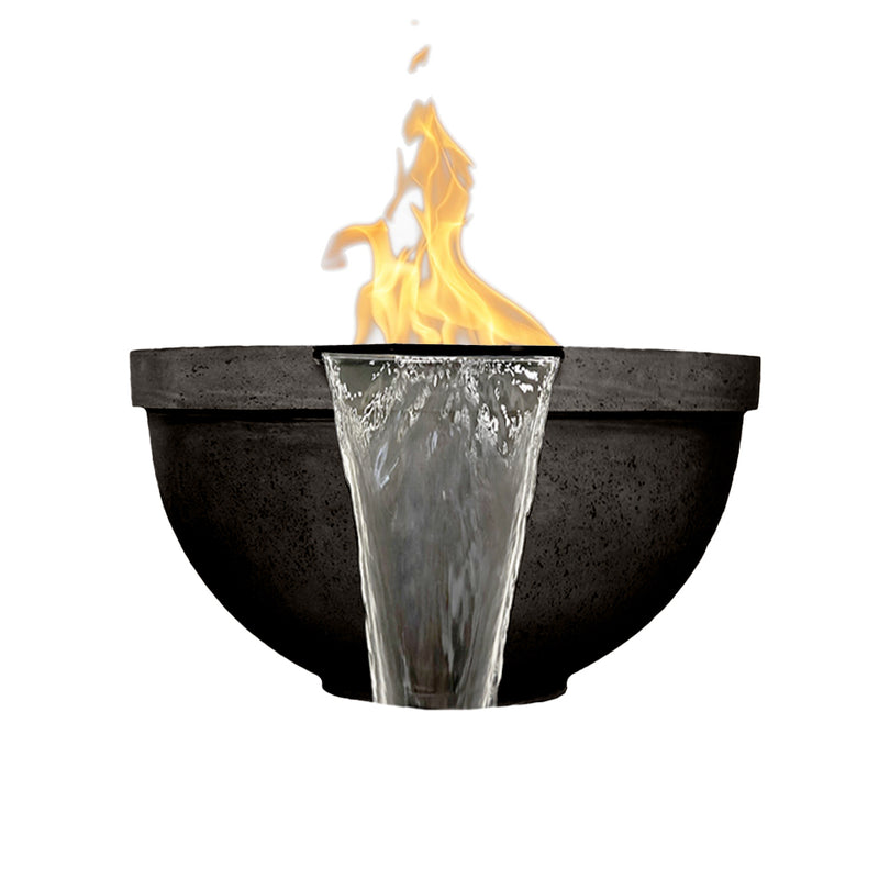 Prism Hardscapes Sorrento Fire/Water Bowl Gas Fire Feature
