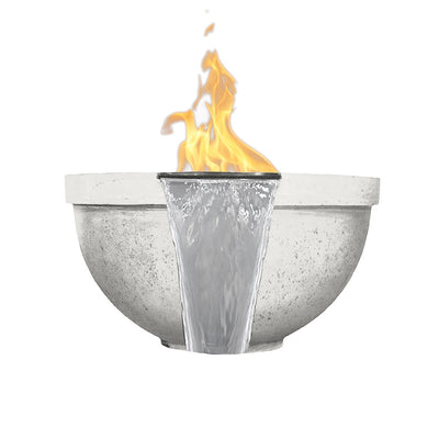 Prism Hardscapes Sorrento Fire/Water Bowl Gas Fire Feature
