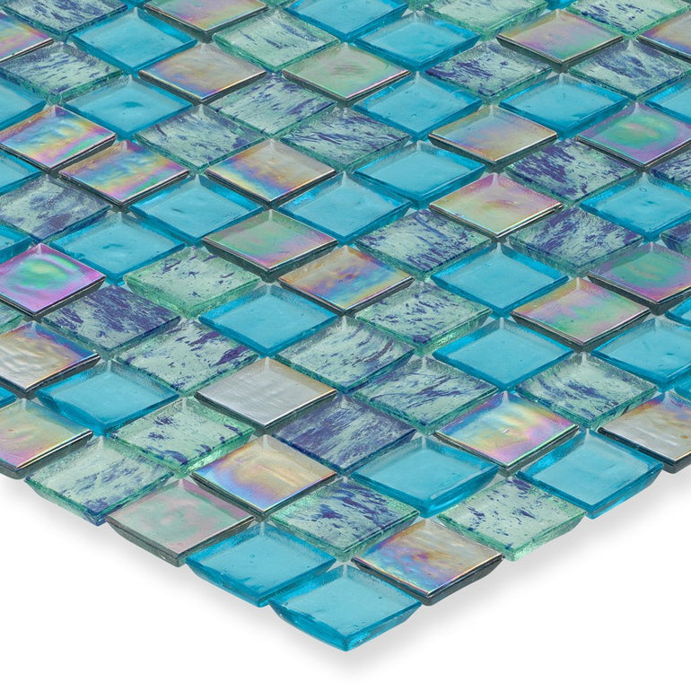 Gulf, 1" x 1" - Glass Tile