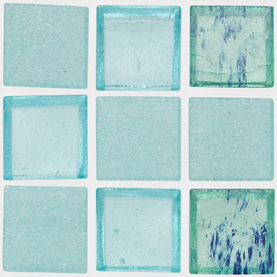 Splash Malibu Glass Tile by American Glass Mosaics