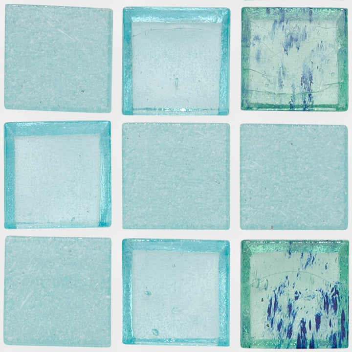 Splash Malibu Glass Tile by American Glass Mosaics