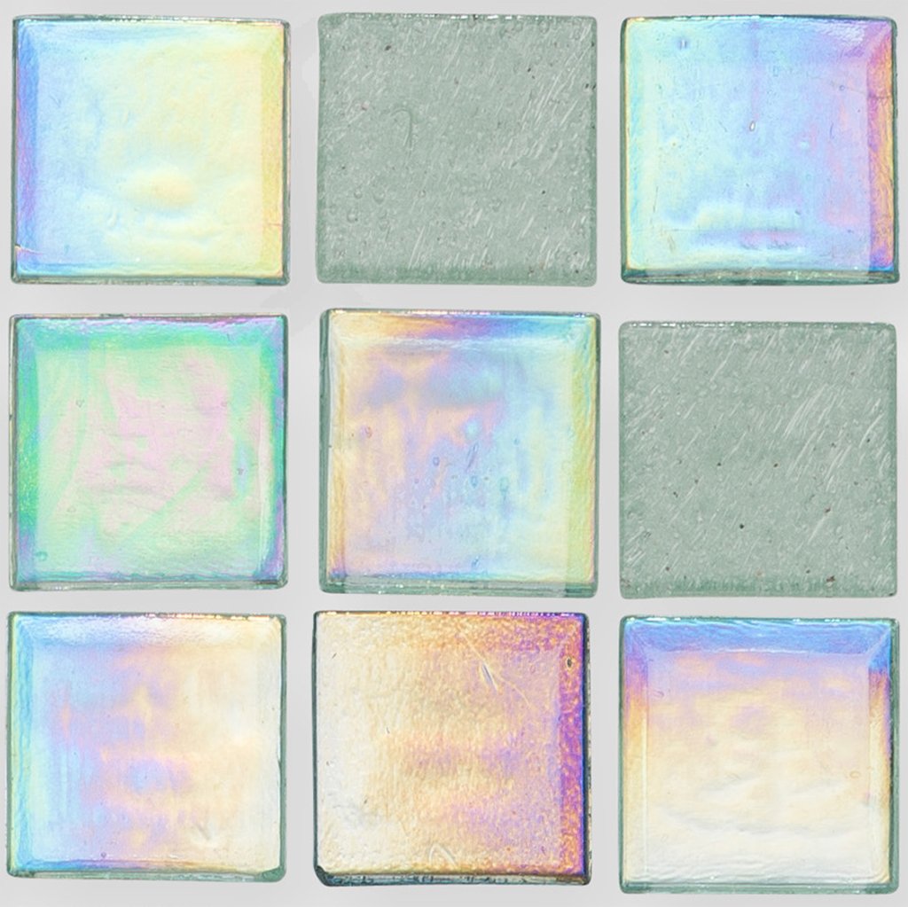 Splash Stream Glass Tile by American Glass Mosaics