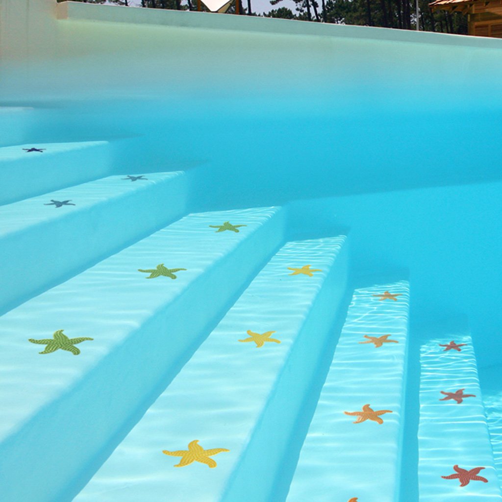 Starfish - Light Blue | 102LB | Pool Mosaic