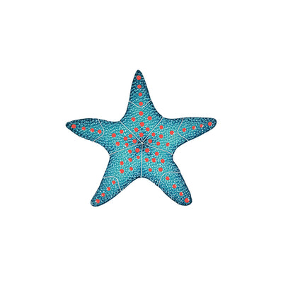 Starfish - Aqua 10" | STAAQM | Pool Mosaic