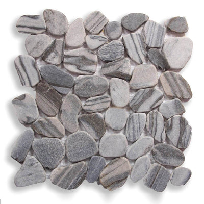 Stone Mosaics - Cat's Eye - Shaved Pebble Tile
