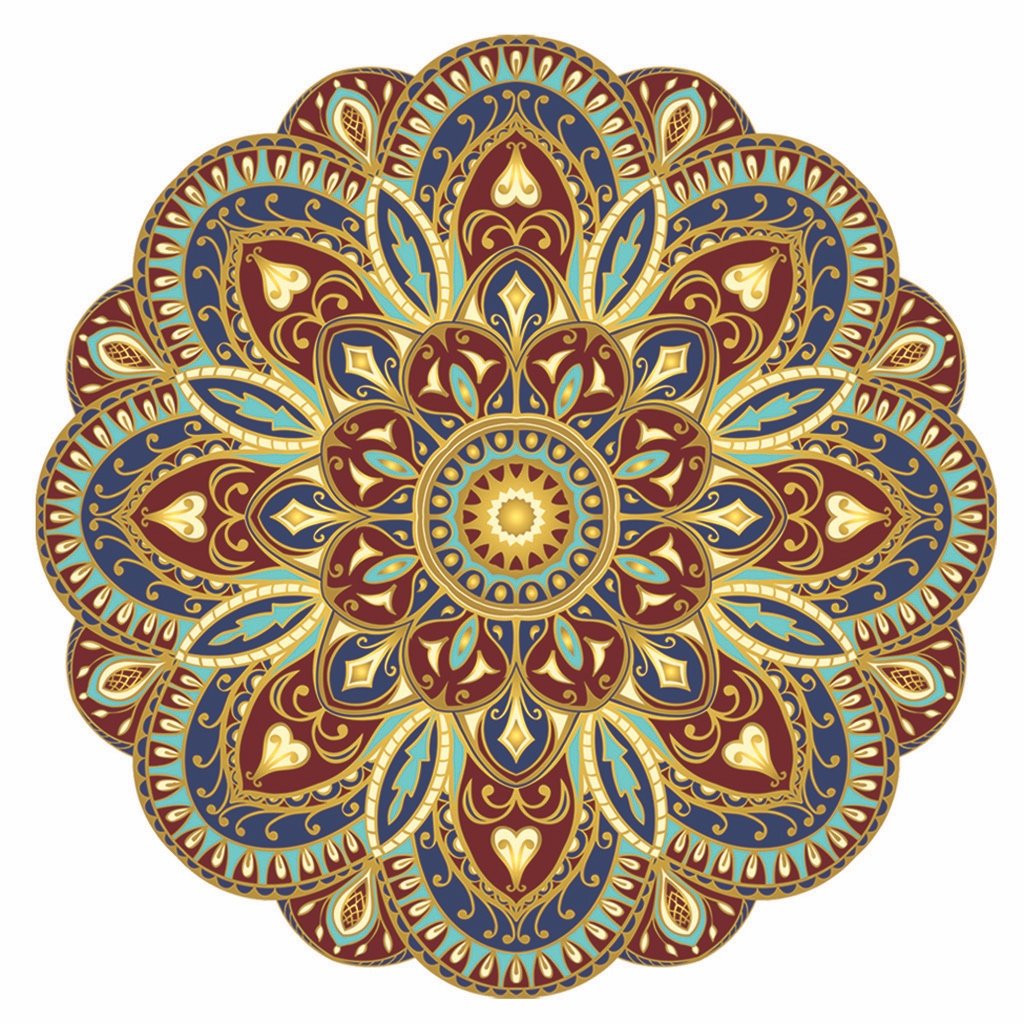 Sublime Earth Mandala Pool Mosaic