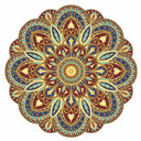 Sublime Earth Mandala - Pool Mosaic