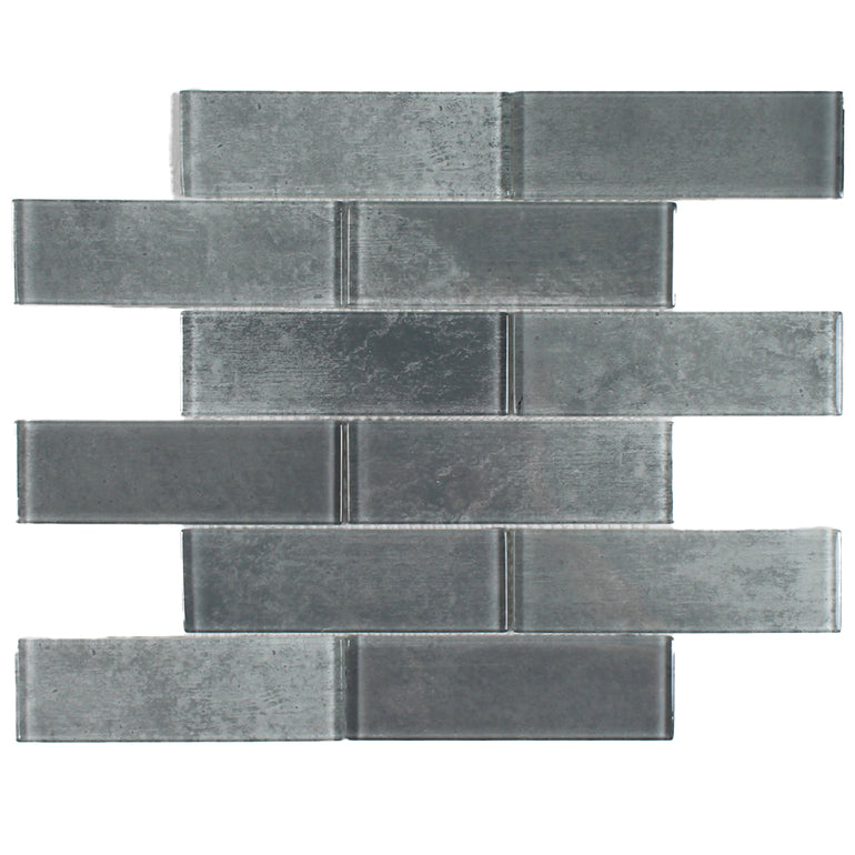 Urban Light Grey, 2" x 6" Subway Tile | FINSUBWURLTG26 | Glass Tile