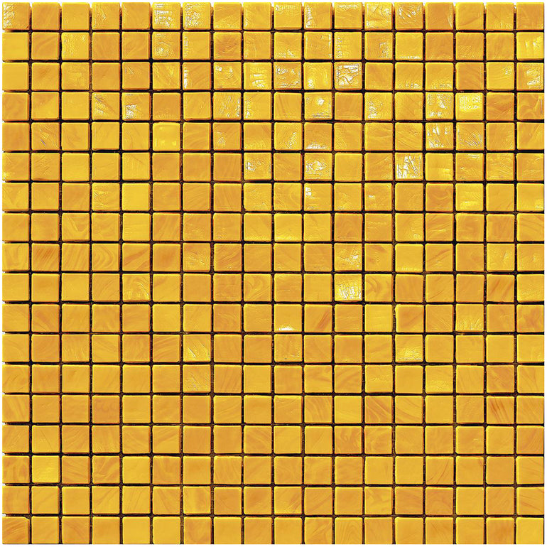Sun 2, 5/8" x 5/8" Glass Tile | Mosaic Tile by SICIS
