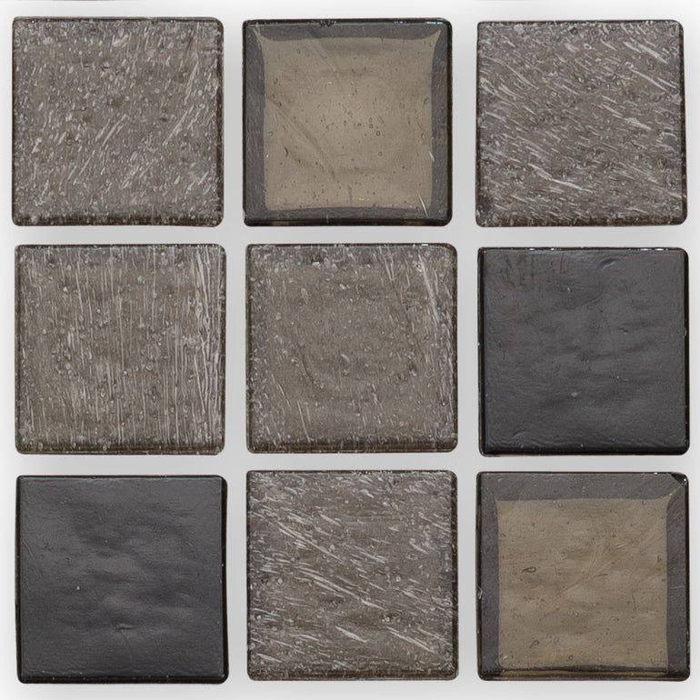 Fossil, 1" x 1" - Glass Tile