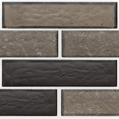 Fossil, 1" x 4" Staggered - Glass Tile