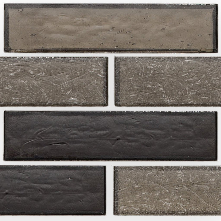 Fossil, 1" x 4" Staggered - Glass Tile