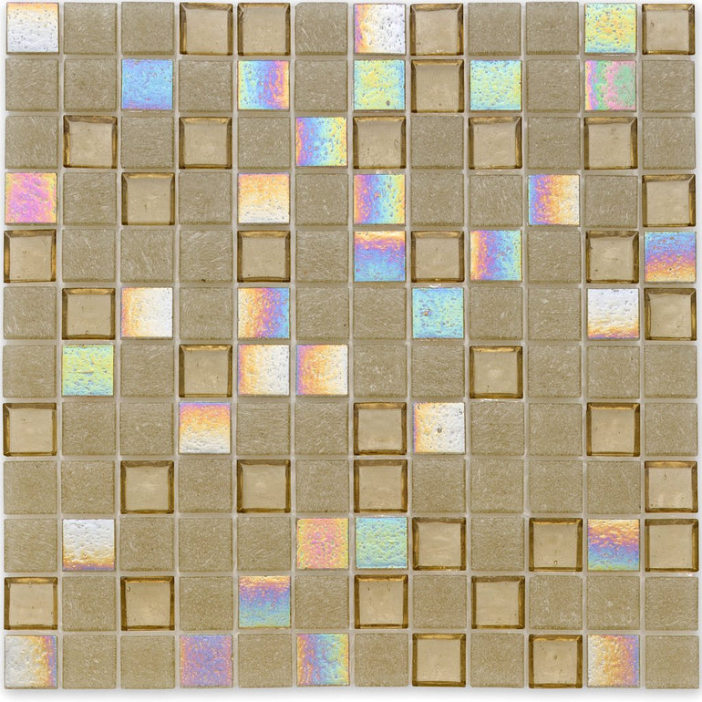 Honeycomb, 1" x 1" - Glass Tile