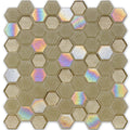 Honeycomb, Hexagon Mosaic - Glass Tile