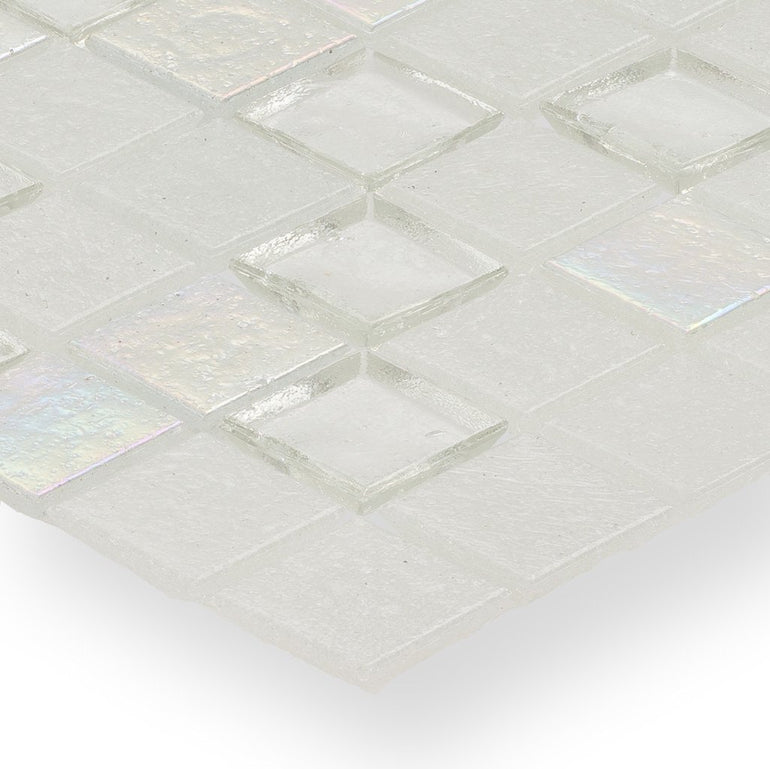 Iceberg, 1" x 1" - Glass Tile