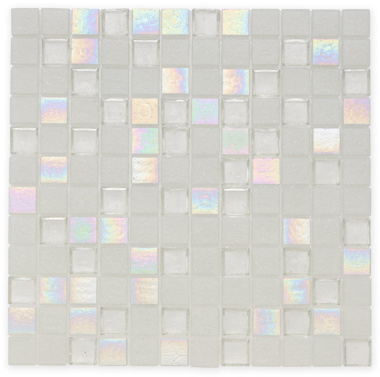 Iceberg, 1" x 1" - Glass Tile