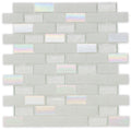 Iceberg, 1" x 2" Staggered - Glass Tile