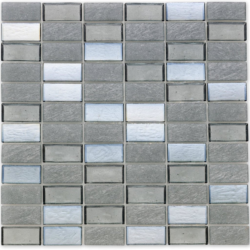 Moonlight, 1" x 2" Stacked - Glass Tile