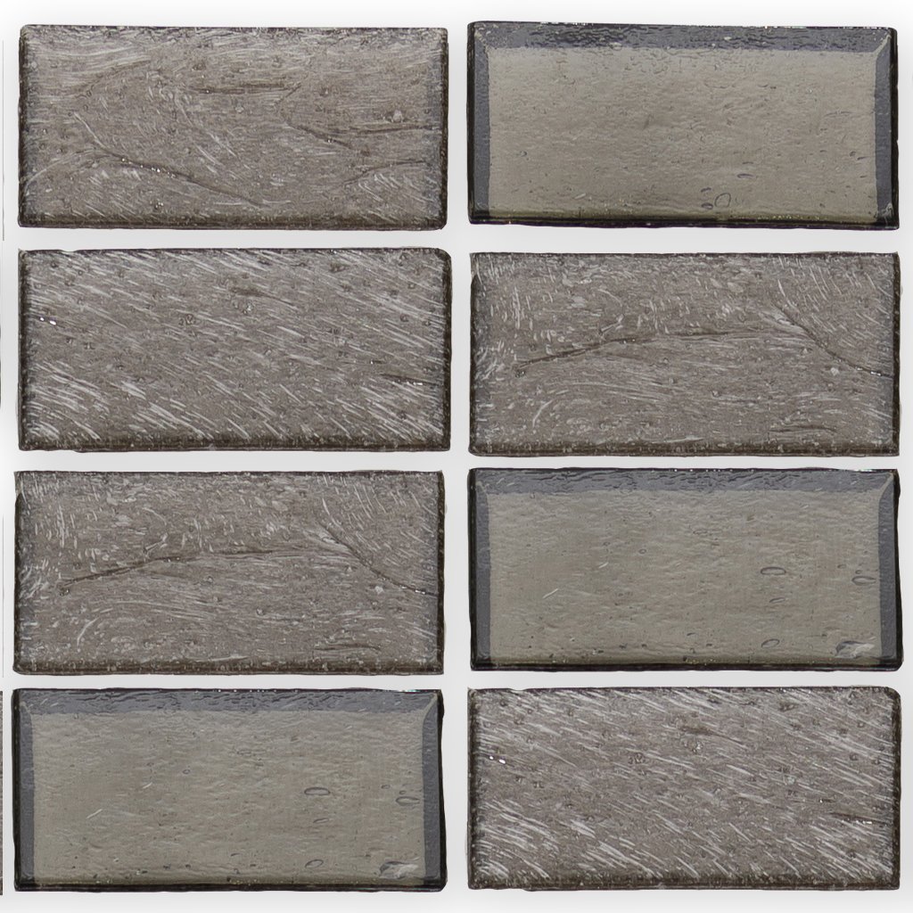 Superior Northern 1" X 2" Glass Tile by American Glass Mosaics