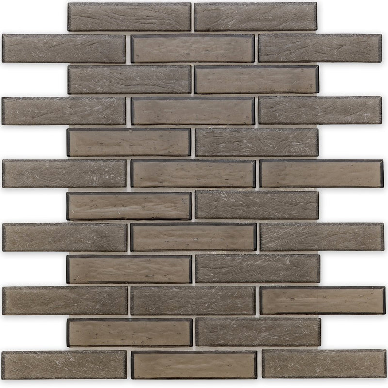 Northern, 1" x 4" Staggered - Glass Tile
