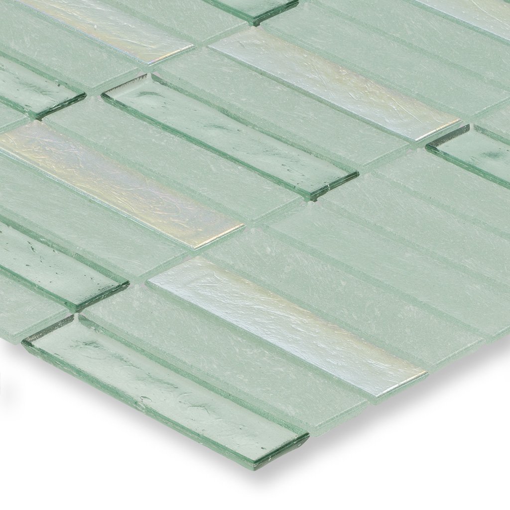 Superior Seagrass Glass Tile by American Glass Mosaics