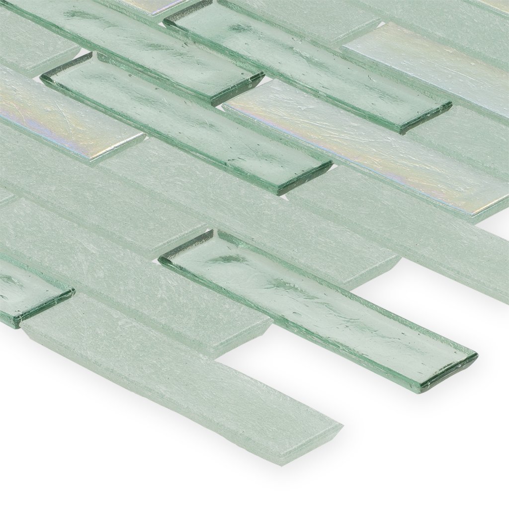 Superior Seagrass Glass Tile by American Glass Mosaics