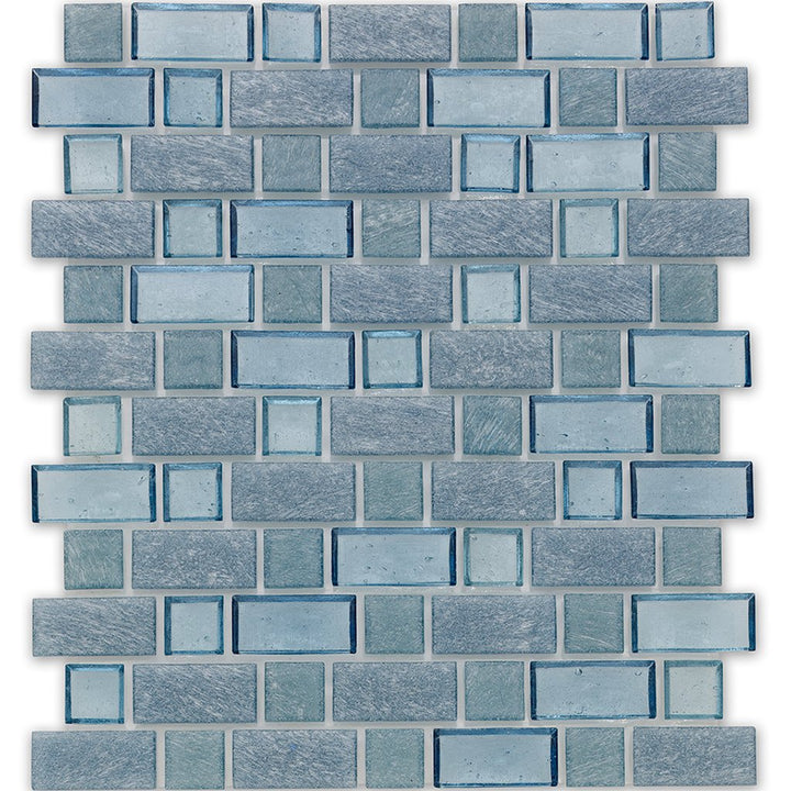 Wave, Morse - Glass Tile