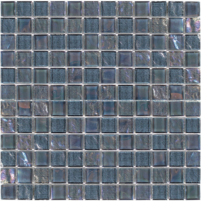 Treasure Series Moonstone 1" x 1" Mosaic Tile | TASTREAMOONST1 | Tesoro Glass Tile