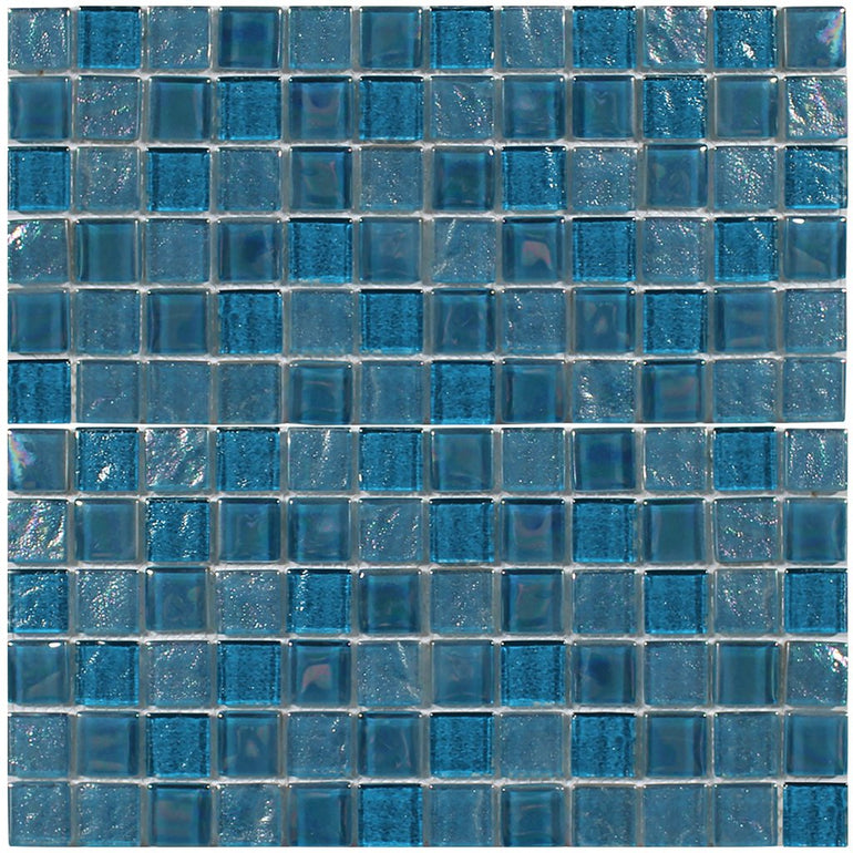 Treasure Series Topazstone 1" x 1" Mosaic Tile | TASTREATOPAZST1 | Tesoro Glass Tile