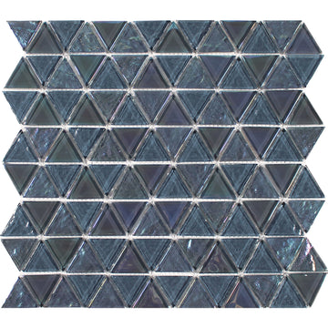 Moonstone, Triangle Mosaic Tile | TASTRIAMOONST | Tesoro Glass Tile