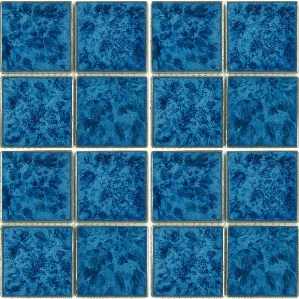 Opal, 3" x 3" TITAN334 Fujiwa Porcelain Pool Tile AquaBlu Mosaics