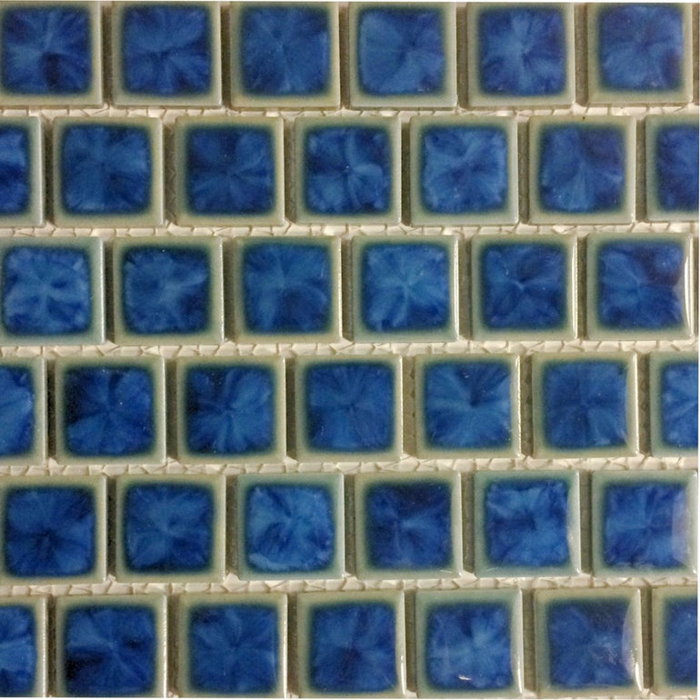 TNT-034 - Opal, 1" x 1" - Porcelain Pool Tile - Fujiwa