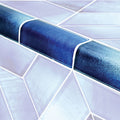 Cirrus Blue, Trim 2" x 4" - Glass Tile