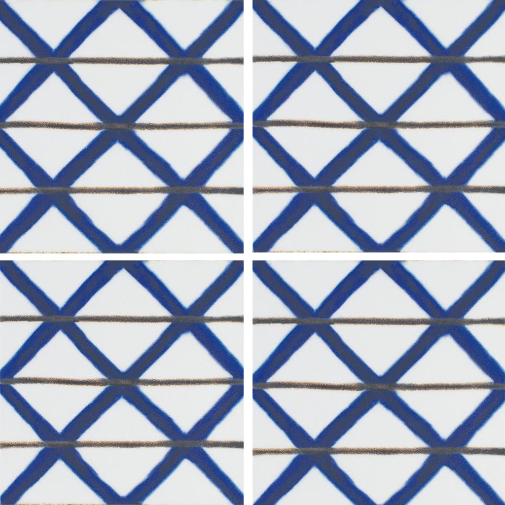 Tappeto 4, 6" x 6" Tile | EMCSOLGTAPPDEC4 | Porcelain Pool Tile