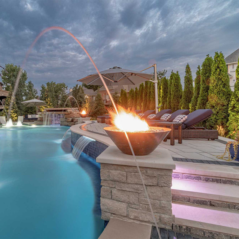 Remi Copper Fire Bowl | The Outdoor Plus Fire FeatureRemi Copper Fire Bowl | The Outdoor Plus Fire Feature