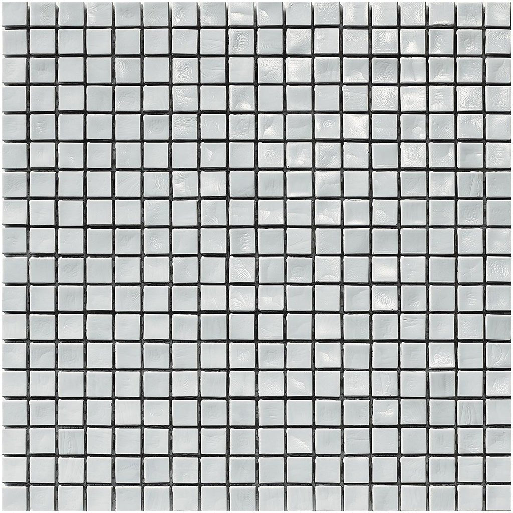 Titanium 0, 5/8" x 5/8" Glass Tile | Mosaic Tile by SICIS