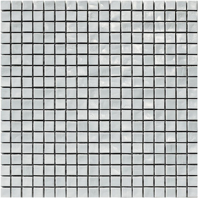 Titanium 0, 5/8" x 5/8" Glass Tile | Mosaic Tile by SICIS