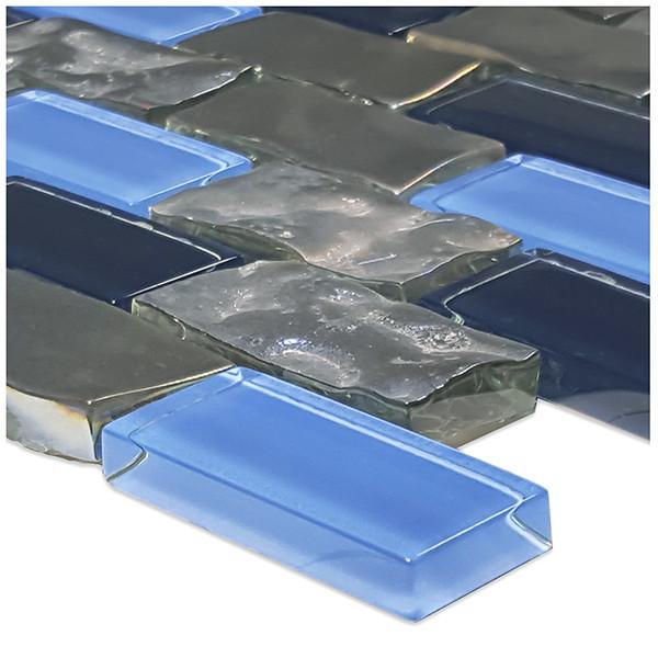 GX82348B16 Blue, 1" x 2" Artistry in Mosaics