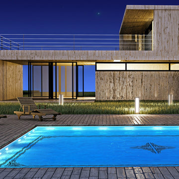 Tribal Corner - Black | CS-TS1-46 | Pool MosaicTribal Corner - Black | CS-TS1-46 | Pool Mosaic by Custom Mosaics