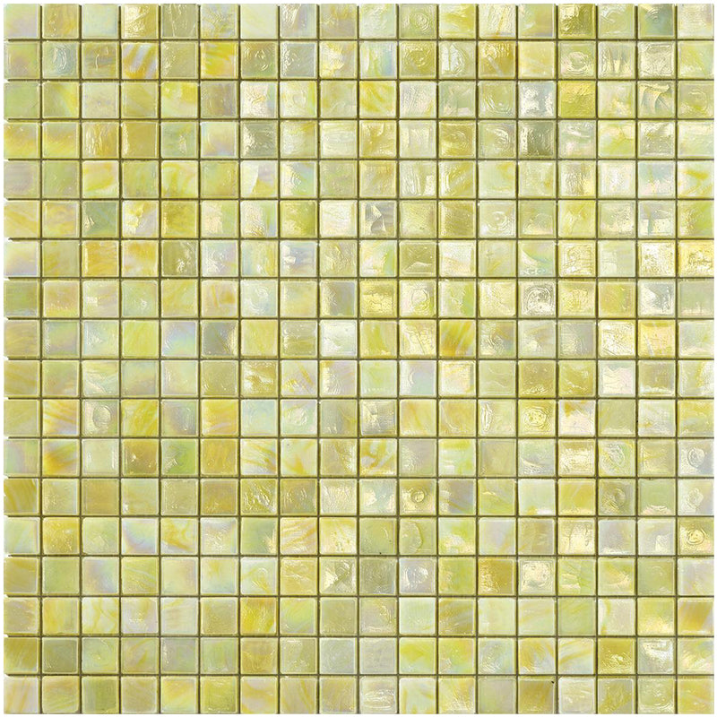 Tulip 3, 5/8" x 5/8" - Glass Tile