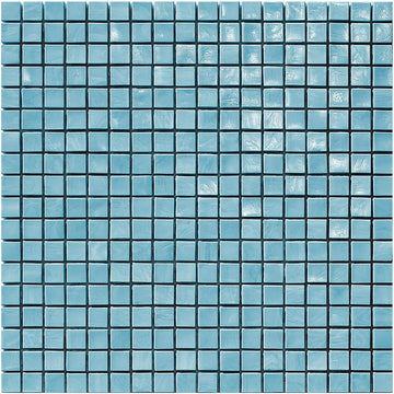 Turquoise, 5/8" x 5/8" Glass Tile | Mosaic Tile by SICIS