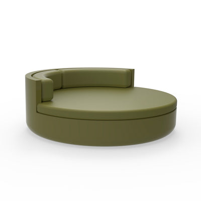 ULM DAYBED WITH FIXED BACKRESTS, KHAKI, 54182-KHAKI, VONDOM Luxury Outdoor Furniture