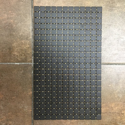 Black, 2" x 2" - Porcelain Pool Tile