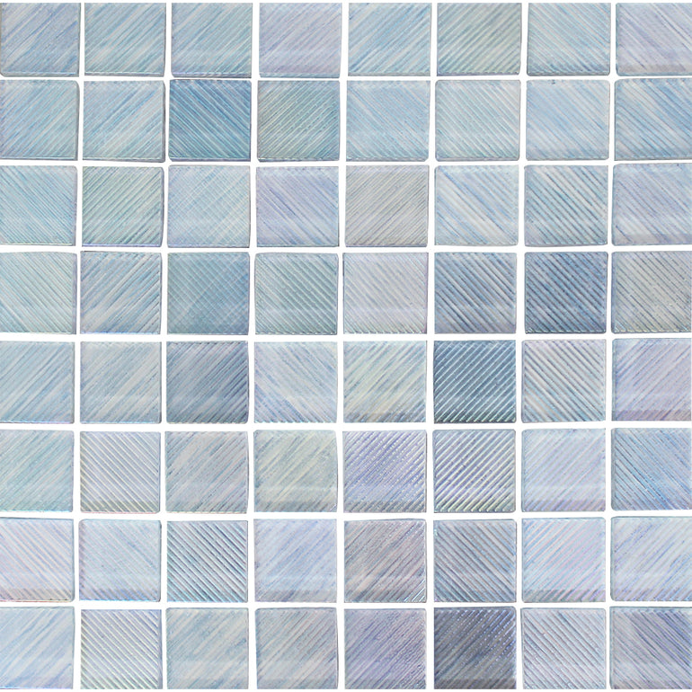 Sky Blue, 1.5" x 1.5" - Glass Tile