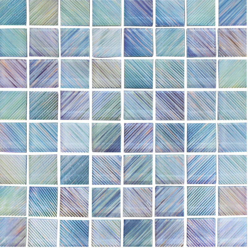 Turquoise, 1.5" x 1.5" - Glass Tile