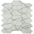 Howlite, 2" x 4" - Glass Tile