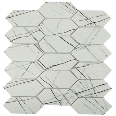  Howlite, 2" x 4" Glass Tile | TASNATVHOWLITPKT | Glass Pool Tile