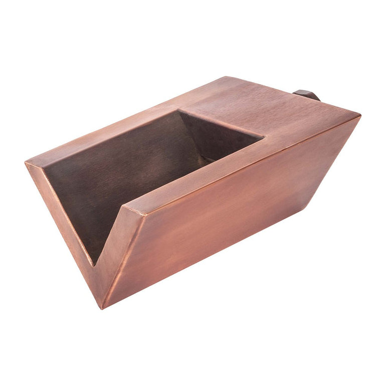 V-Shaped Scupper, Outdoor Water Feature | The Outdoor Plus